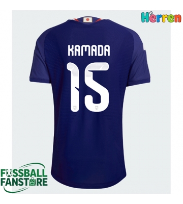 Japan Daichi Kamada #15 Replik Heimtrikot WM 2026 Kurzarm